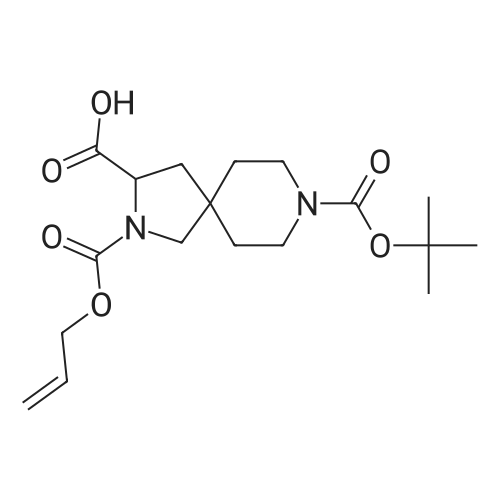 2-((Allyloxy)carbonyl)-8-(tert-butoxycarbonyl)-2,8-diazaspiro[4.5]decane-3-carboxylic acid