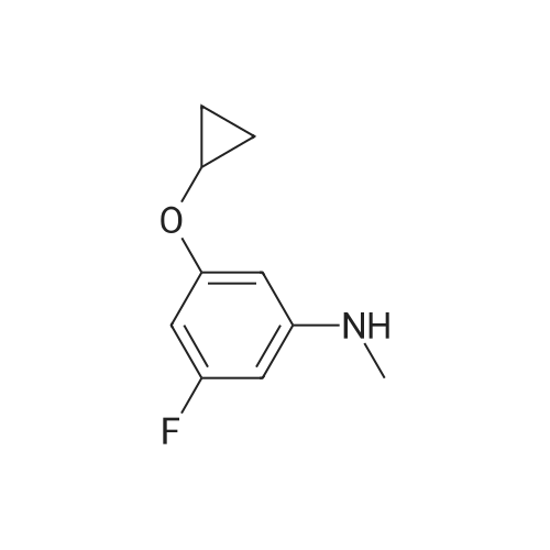 3-Cyclopropoxy-5-fluoro-N-methylaniline