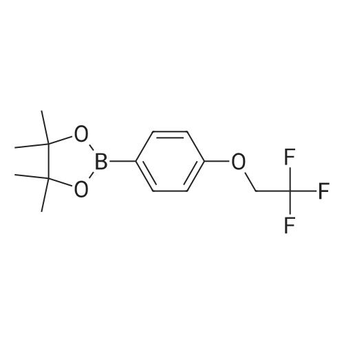 4,4,5,5-Tetramethyl-2-(4-(2,2,2-trifluoroethoxy)phenyl)-1,3,2-dioxaborolane