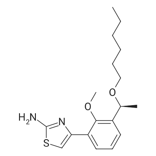 (S)-4-(3-(1-(Hexyloxy)ethyl)-2-methoxyphenyl)thiazol-2-amine
