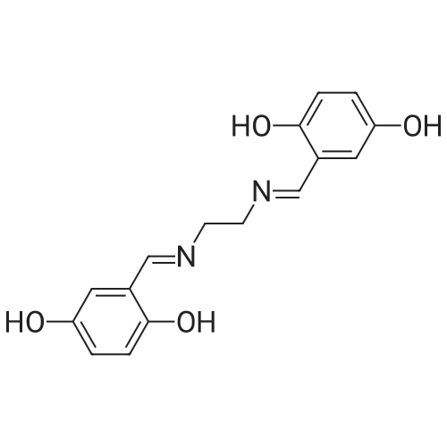 2,2'-((Ethane-1,2-diylbis(azanylylidene))bis(methanylylidene))bis(benzene-1,4-diol)