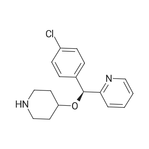 (S)-2-((4-Chlorophenyl)(piperidin-4-yloxy)methyl)pyridine