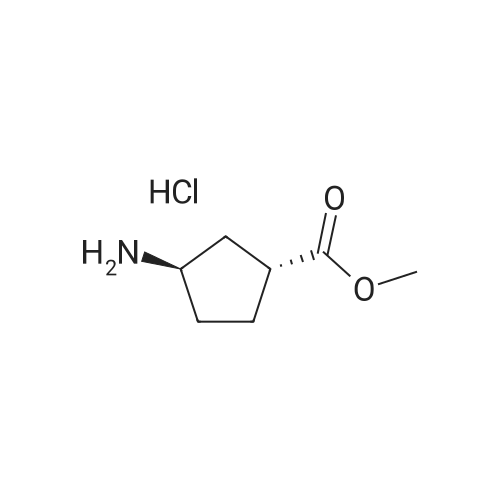 (1R,3R)-Methyl 3-aminocyclopentanecarboxylate hydrochloride