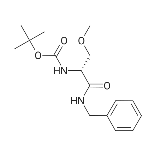 (R)-tert-Butyl 1-(benzylamino)-3-methoxy-1-oxopropan-2-ylcarbamate