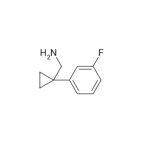 (1-(3-Fluorophenyl)cyclopropyl)methanamine