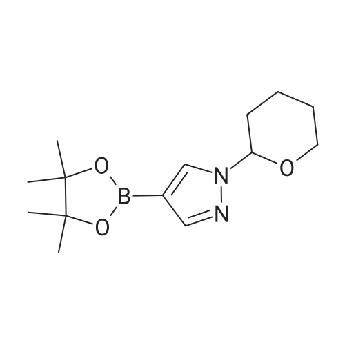 1-(Tetrahydro-2H-pyran-2-yl)-4-(4,4,5,5-tetramethyl-1,3,2-dioxaborolan-2-yl)-1H-pyrazole