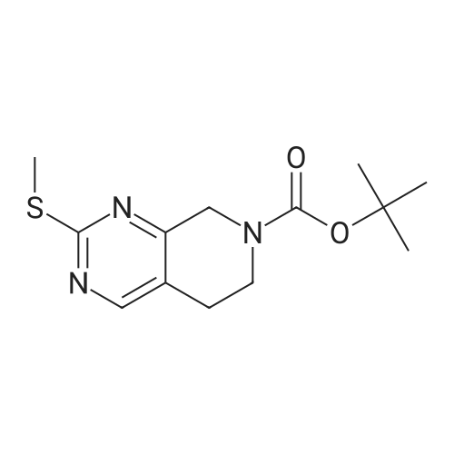 tert-Butyl 2-(methylthio)-5,6-dihydropyrido[3,4-d]pyrimidine-7(8H)-carboxylate