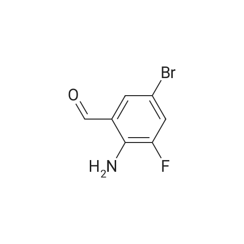 2-Amino-5-bromo-3-fluorobenzaldehyde