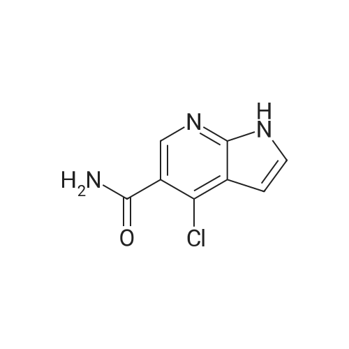 4-Chloro-1H-pyrrolo[2,3-b]pyridine-5-carboxamide