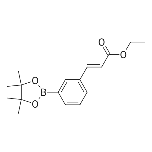 (E)-Ethyl 3-(3-(4,4,5,5-tetramethyl-1,3,2-dioxaborolan-2-yl)phenyl)acrylate