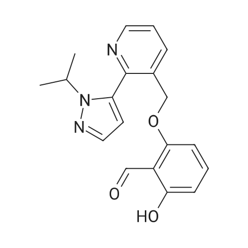 2-Hydroxy-6-((2-(1-isopropyl-1H-pyrazol-5-yl)pyridin-3-yl)methoxy)benzaldehyde