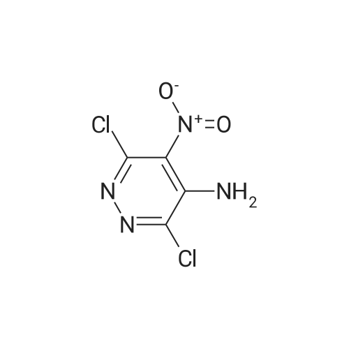 3,6-Dichloro-5-nitropyridazin-4-amine