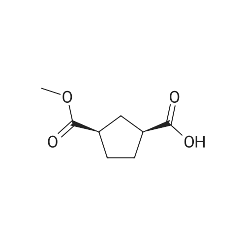 (1S,3R)-3-(Methoxycarbonyl)cyclopentanecarboxylic acid