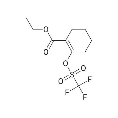 Ethyl 2-(((trifluoromethyl)sulfonyl)oxy)cyclohex-1-enecarboxylate