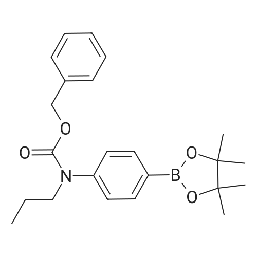 Benzyl propyl(4-(4,4,5,5-tetramethyl-1,3,2-dioxaborolan-2-yl)phenyl)carbamate