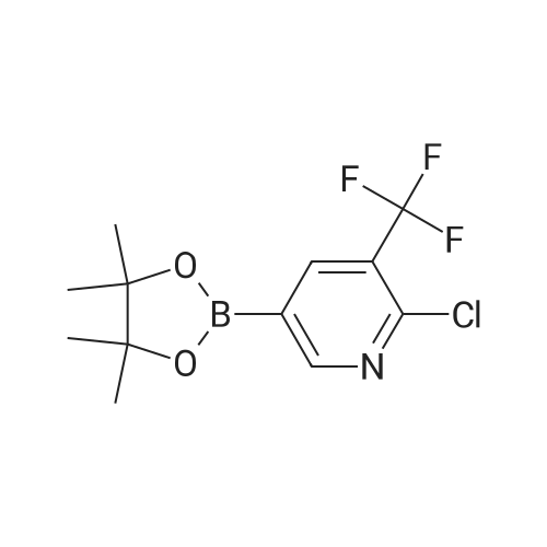 2-Chloro-5-(4,4,5,5-tetramethyl-1,3,2-dioxaborolan-2-yl)-3-(trifluoromethyl)pyridine