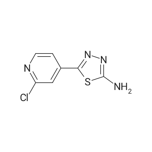 5-(2-Chloropyridin-4-yl)-1,3,4-thiadiazol-2-amine