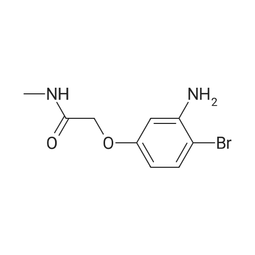2-(3-Amino-4-bromophenoxy)-N-methylacetamide