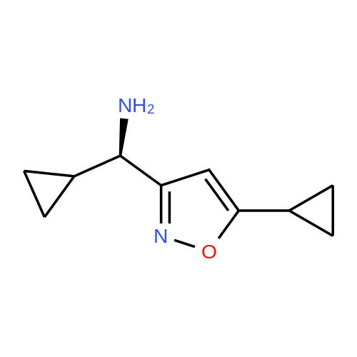 (R)-Cyclopropyl(5-cyclopropylisoxazol-3-yl)methanamine