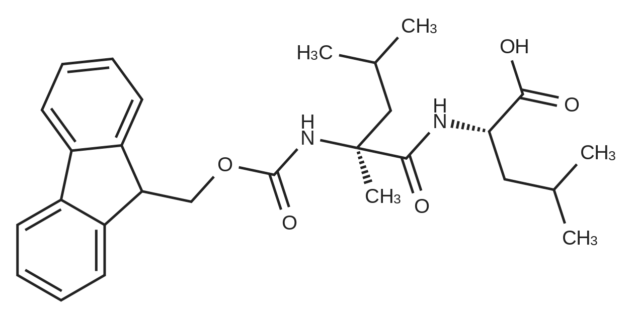 ((S)-2-((((9H-Fluoren-9-yl)methoxy)carbonyl)amino)-2,4-dimethylpentanoyl)-L-leucine