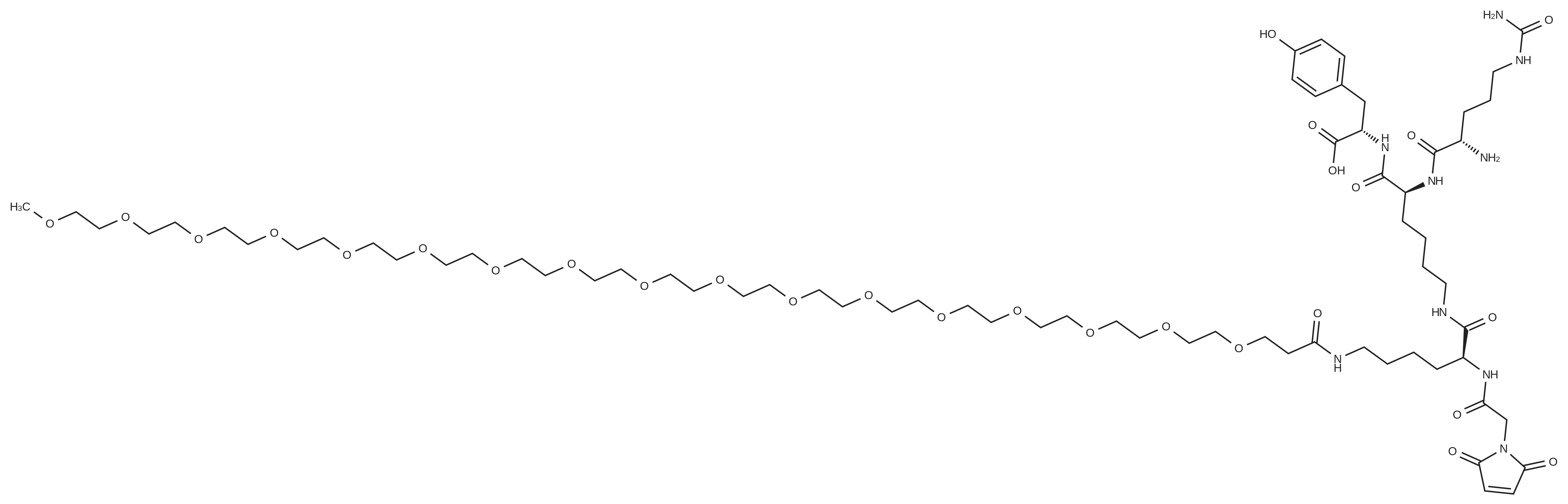 ((59S,66S)-66-((S)-2-Amino-5-ureidopentanamido)-59-(2-(2,5-dioxo-2,5-dihydro-1H-pyrrol-1-yl)acetamido)-53,60-dioxo-2,5,8,11,14,17,20,23,26,29,32,35,38,41,44,47,50-heptadecaoxa-54,61-diazaheptahexacontan-67-oyl)-L-tyrosine