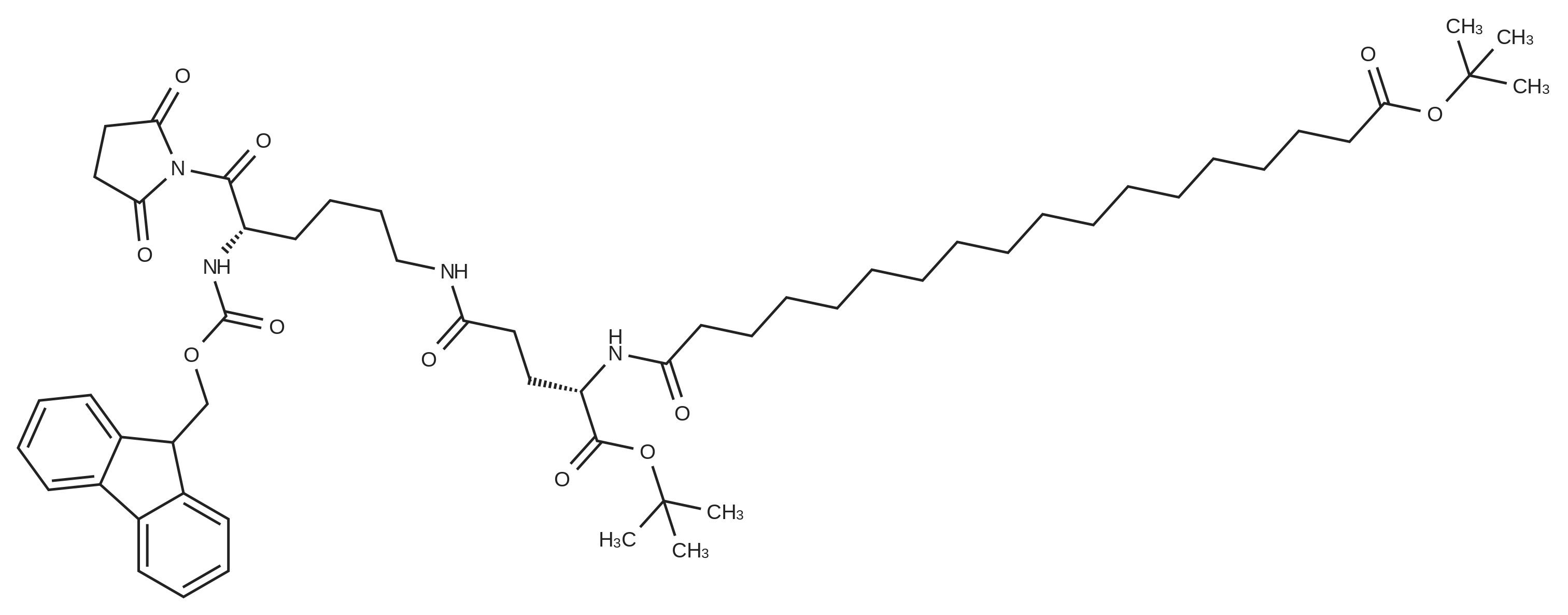 tert-Butyl (5S,14S)-14-(tert-butoxycarbonyl)-5-(2,5-dioxopyrrolidine-1-carbonyl)-1-(9H-fluoren-9-yl)-3,11,16-trioxo-2-oxa-4,10,15-triazatritriacontan-33-oate