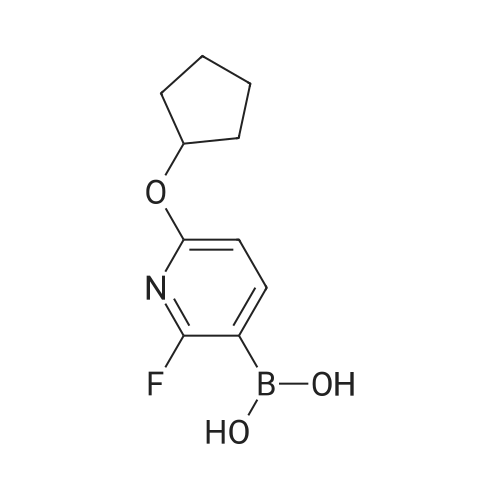 (6-(Cyclopentyloxy)-2-fluoropyridin-3-yl)boronic acid