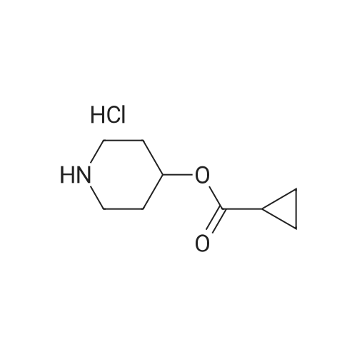 Piperidin-4-yl cyclopropanecarboxylate hydrochloride