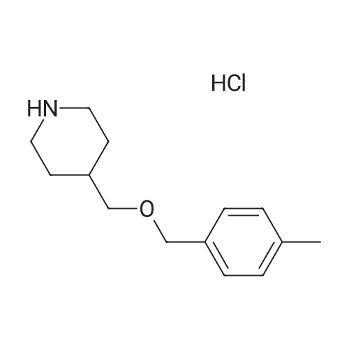 4-(((4-Methylbenzyl)oxy)methyl)piperidine hydrochloride