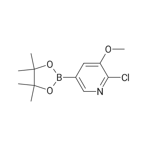 2-Chloro-3-methoxy-5-(4,4,5,5-tetramethyl-1,3,2-dioxaborolan-2-yl)pyridine