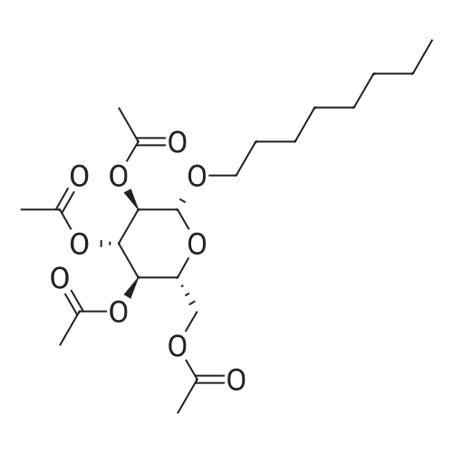 (2R,3R,4S,5R,6R)-2-(Acetoxymethyl)-6-(octyloxy)tetrahydro-2H-pyran-3,4,5-triyl triacetate