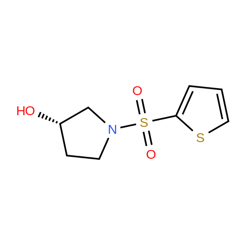 (S)-1-(Thiophen-2-ylsulfonyl)pyrrolidin-3-ol