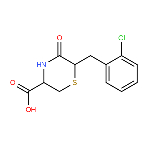 6-(2-Chlorobenzyl)-5-oxothiomorpholine-3-carboxylic acid