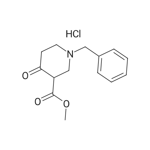 Methyl 1-Benzyl-4-oxo-3-piperidinecarboxylate HCl