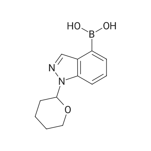 (1-(Tetrahydro-2H-pyran-2-yl)-1H-indazol-4-yl)boronic acid