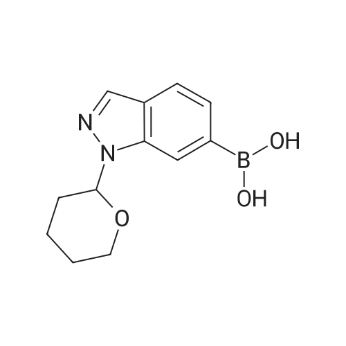 (1-(Tetrahydro-2H-pyran-2-yl)-1H-indazol-6-yl)boronic acid