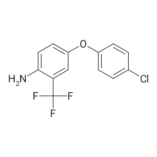 4-(4-Chlorophenoxy)-2-(trifluoromethyl)aniline