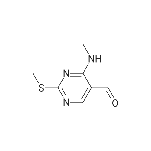 4-(Methylamino)-2-(methylthio)pyrimidine-5-carbaldehyde