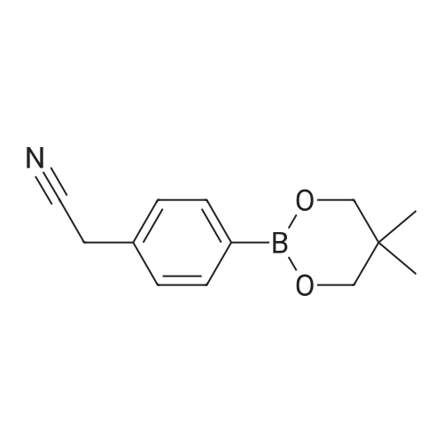 2-(4-(5,5-Dimethyl-1,3,2-dioxaborinan-2-yl)phenyl)acetonitrile