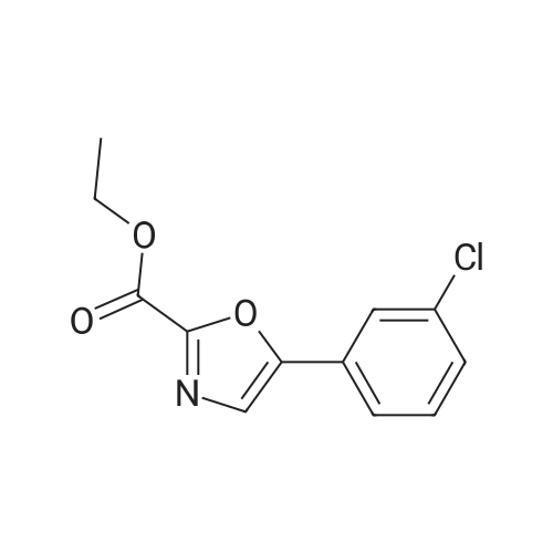 Ethyl 5-(3-chlorophenyl)oxazole-2-carboxylate