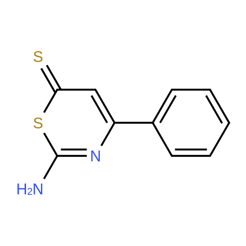 2-Amino-4-phenyl-6H-1,3-thiazine-6-thione