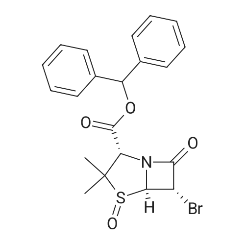 (2S,5R,6S)-Benzhydryl 6-bromo-3,3-dimethyl-7-oxo-4-thia-1-azabicyclo[3.2.0]heptane-2-carboxylate 4-oxide