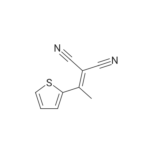 2-(1-(Thiophen-2-yl)ethylidene)malononitrile