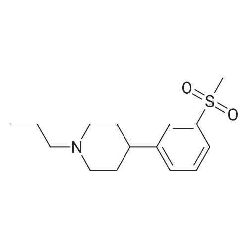 4-(3-(Methylsulfonyl)phenyl)-1-propylpiperidine