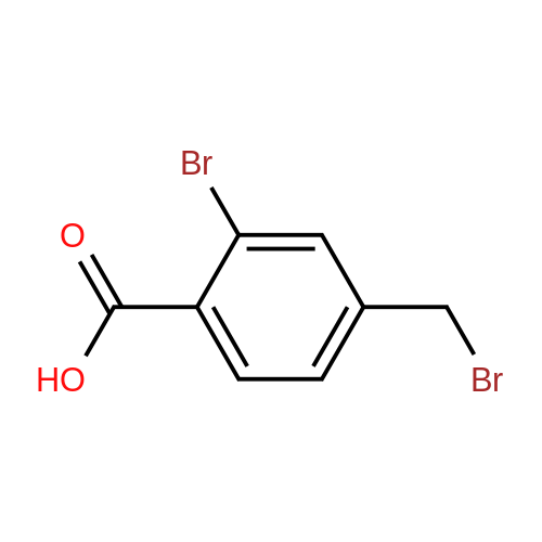 345953391 2Bromo4(bromomethyl)benzoic acid Ambeed