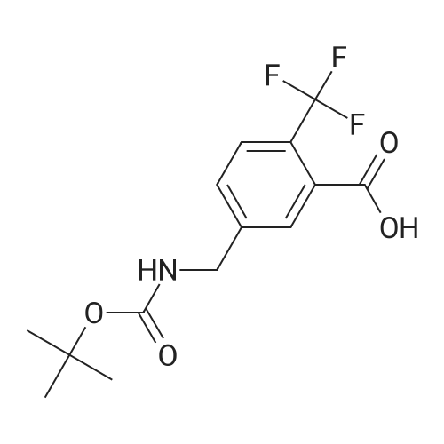 5-(((tert-Butoxycarbonyl)amino)methyl)-2-(trifluoromethyl)benzoic acid
