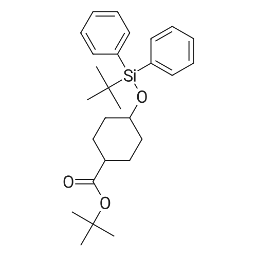 tert-Butyl 4-((tert-butyldiphenylsilyl)oxy)cyclohexanecarboxylate