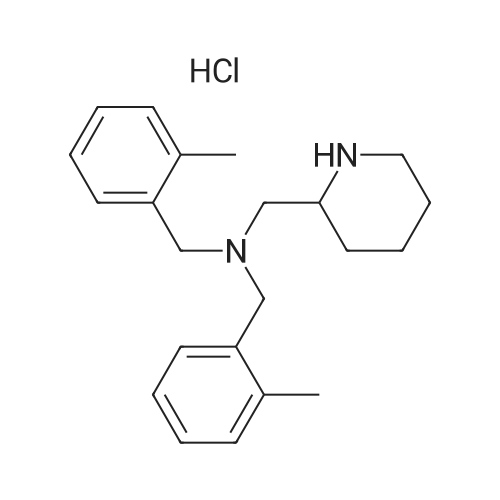 N,N-Bis(2-methylbenzyl)-1-(piperidin-2-yl)methanamine hydrochloride