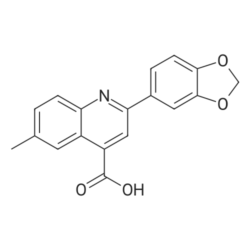 2-(Benzo[d][1,3]dioxol-5-yl)-6-methylquinoline-4-carboxylic acid