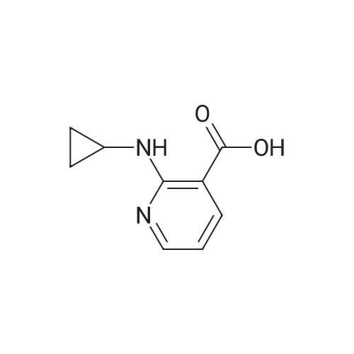 2-(Cyclopropylamino)nicotinic acid